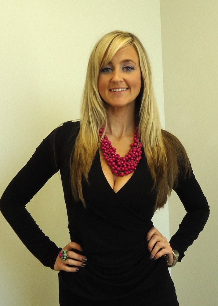 Wearing the Decked Out Necklace, Show Off Ring and new i-mark shades