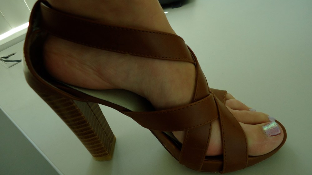 mark. Tall Order Sandals highlight a pedi