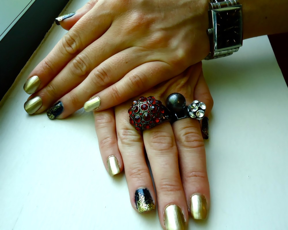 Cocktail Rings and Watch