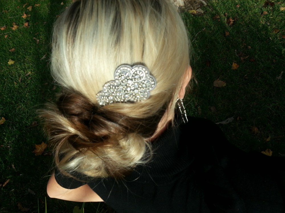 Quick and Easy Updo With Good Hair Day Clip