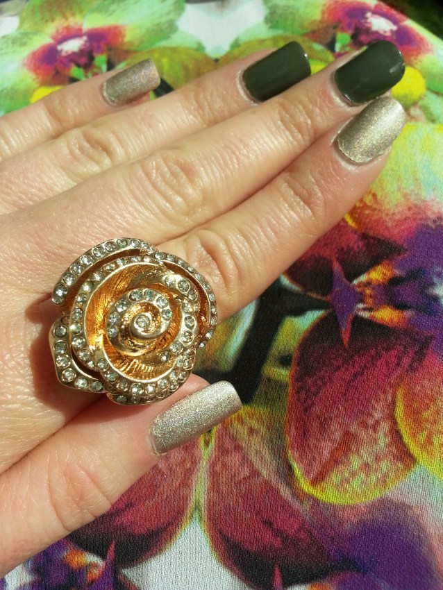 Julep Ginger and Laura with mark. Things Look Rosy Ring