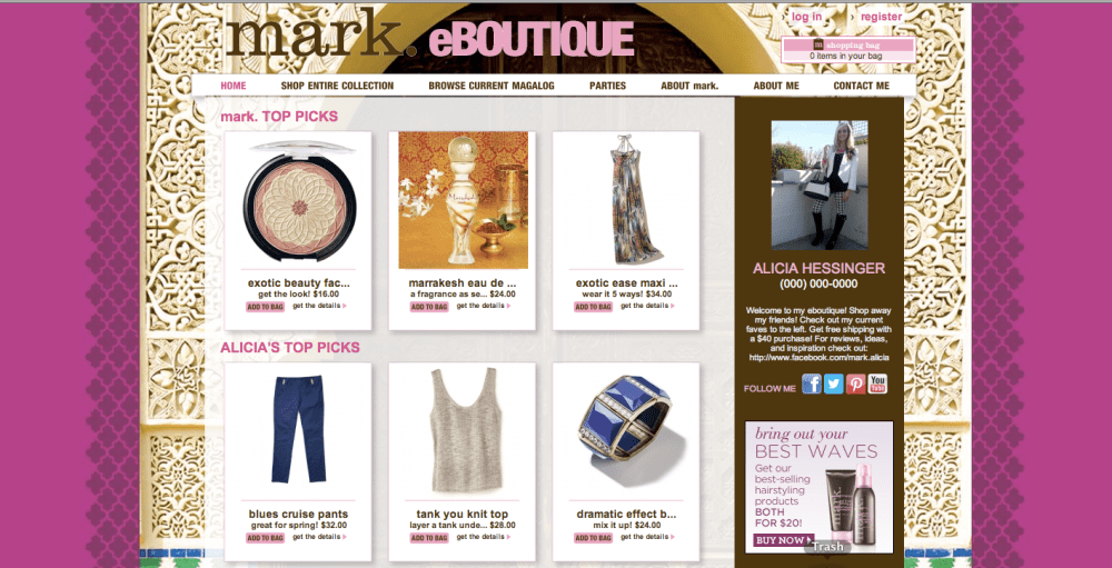 Shop my eBoutique: http://ahessinger.mymarkstore.com