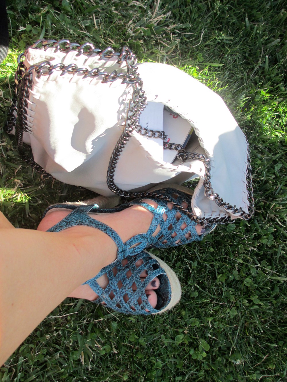 Stand Back Heels and High Style Convertible Bag