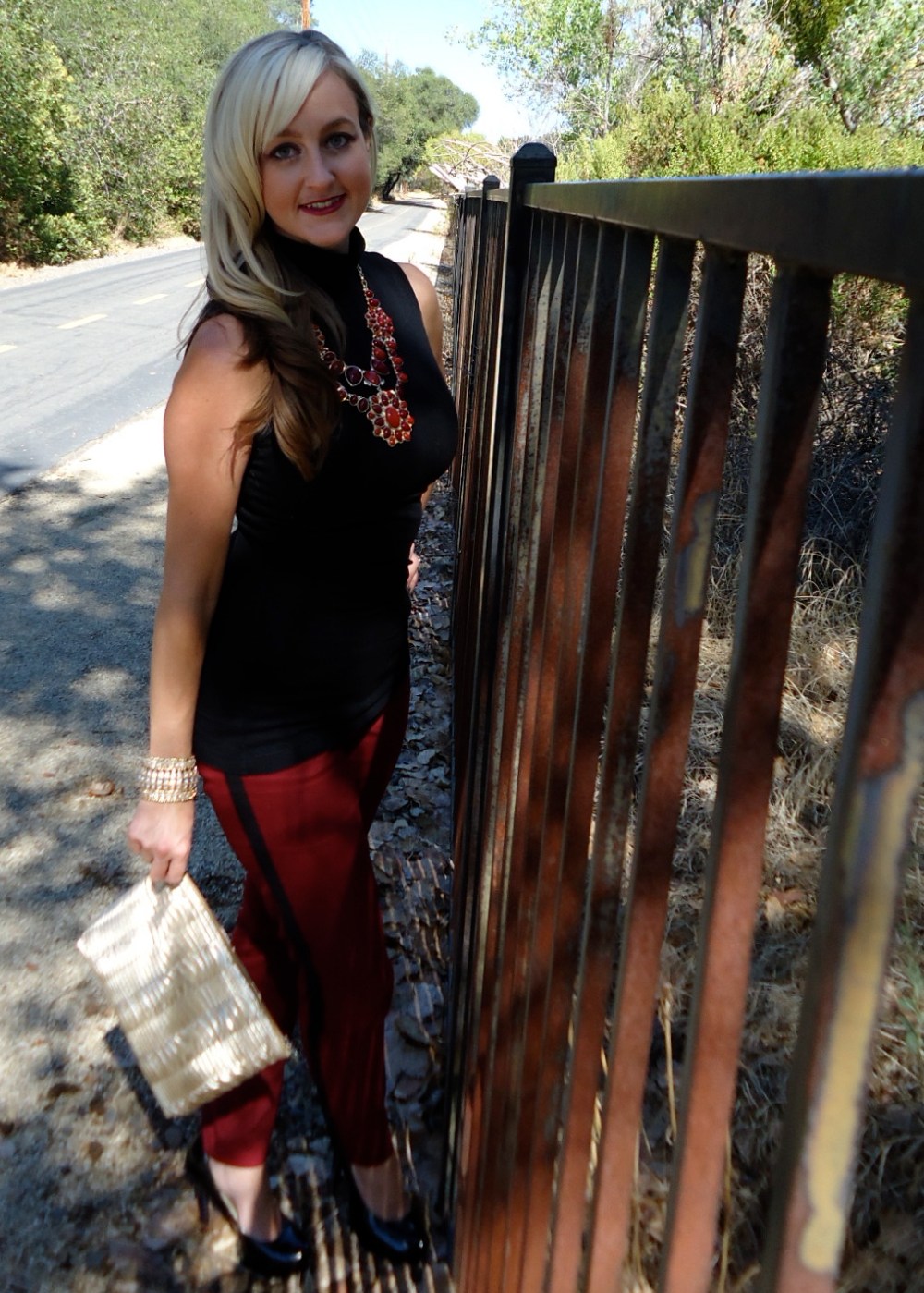 A Wine Influenced Total Look