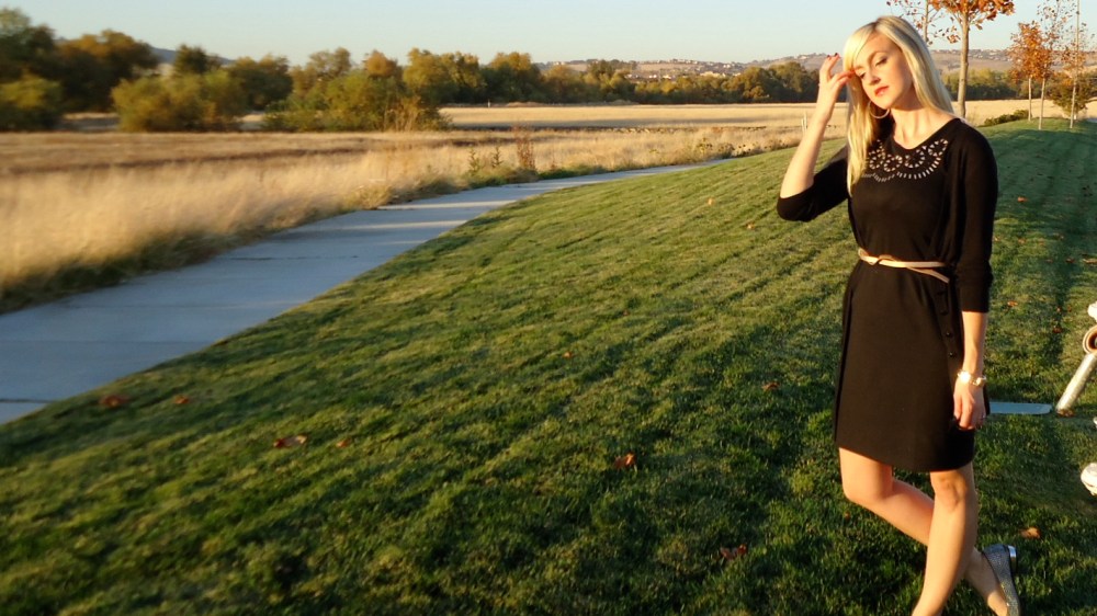 A Casual And Comfy LBD Total Look