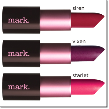 mark. Lipclick in matte shades