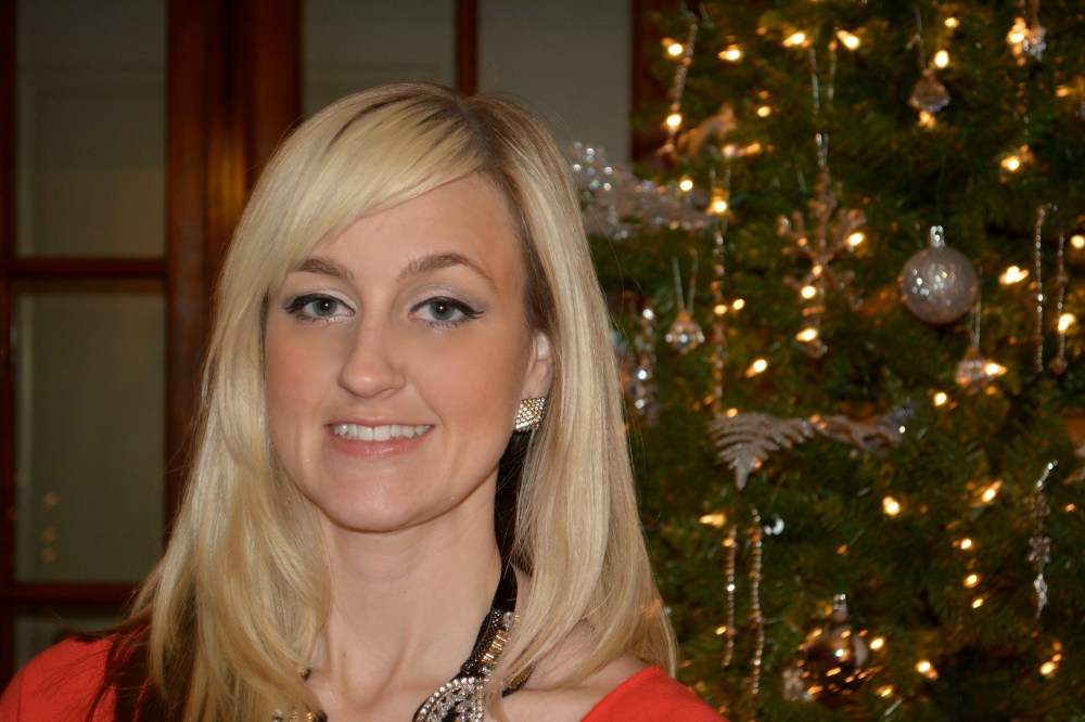 wearing the pyramid studs