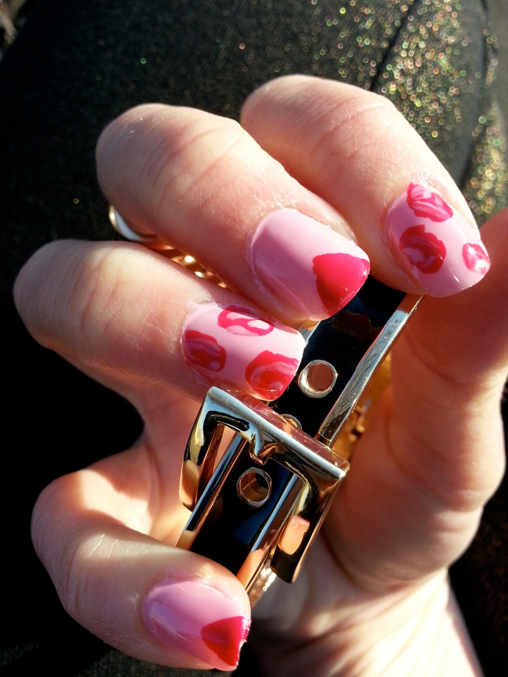 Abstract Floral Mani