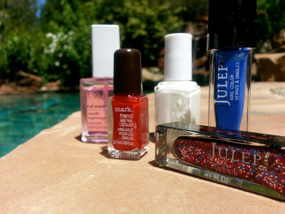 The Arsenal:  4th Of July Nails