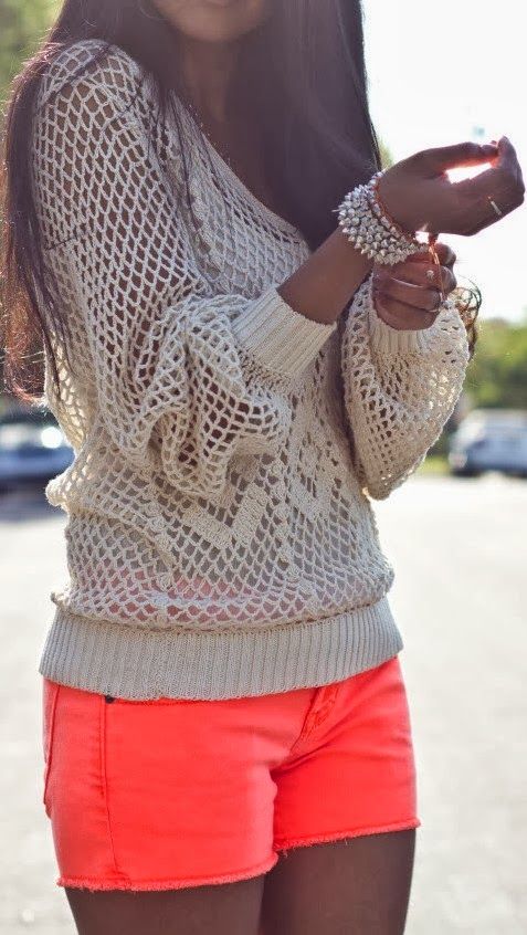 Pinspiration:  Neon Shorts