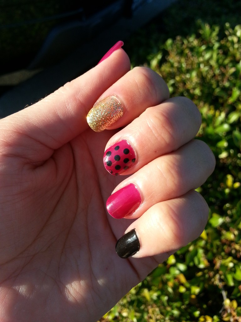 In full summertime sun!