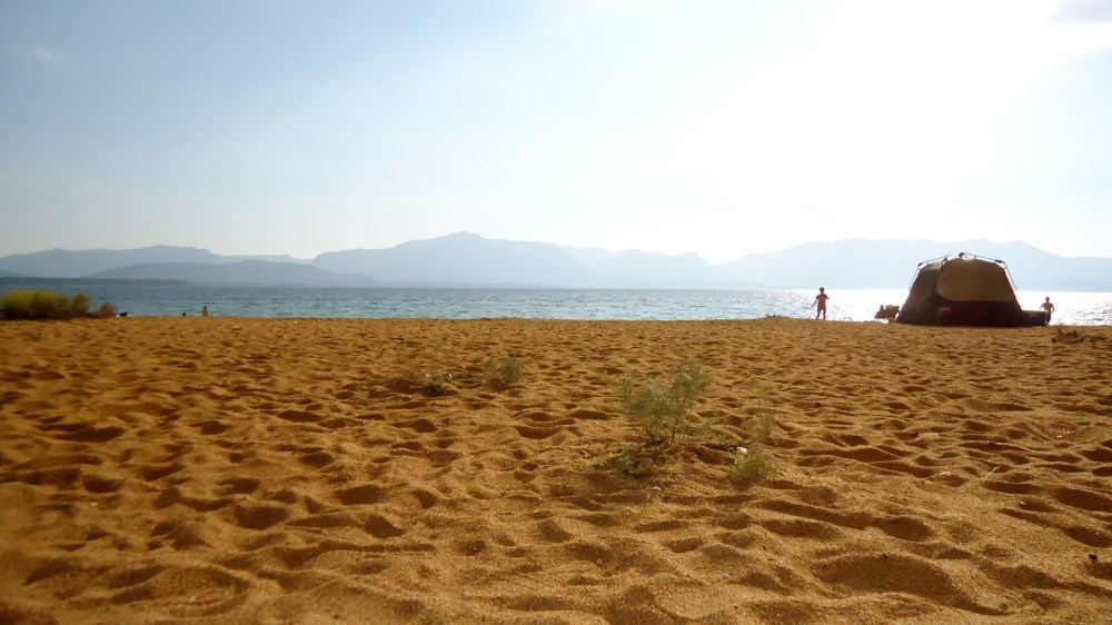 Great Mountain View On The Horizon