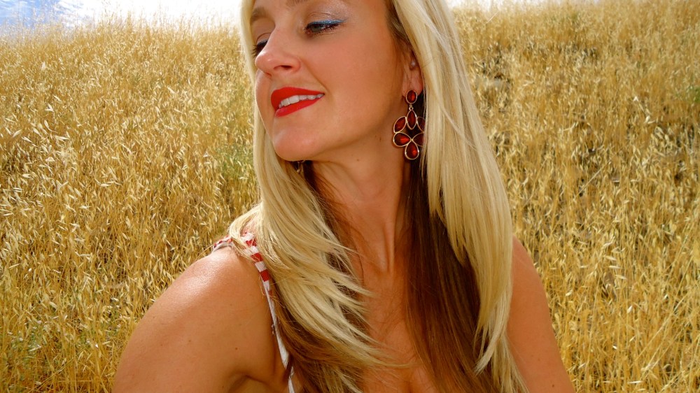 Red White and Blue Makeup Look