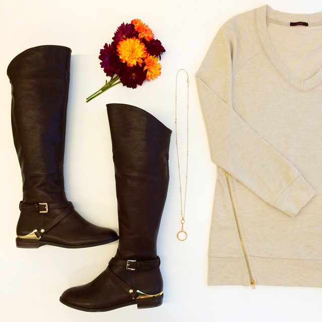 Fall Boot Look from mark_girl Instagram