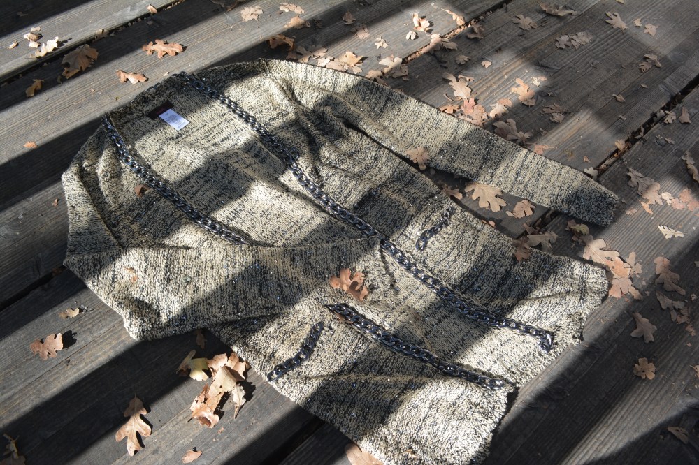 mark. Chain of Command Cardigan ($50)