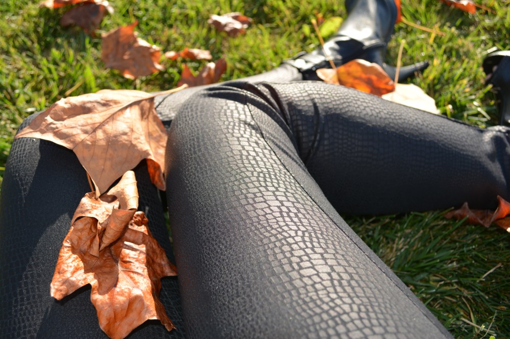 Snakeskin Detail and Booties!