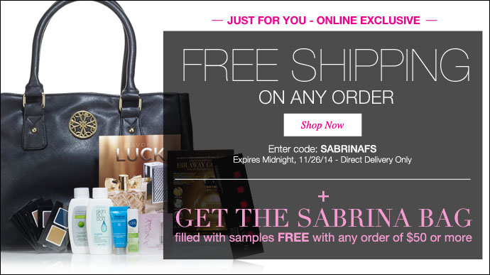 Get The Sabrina Bag for FREE at http://www.youravon.com/aliciahessinger