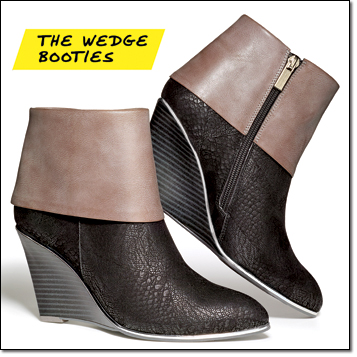 mark. cuff chic booties