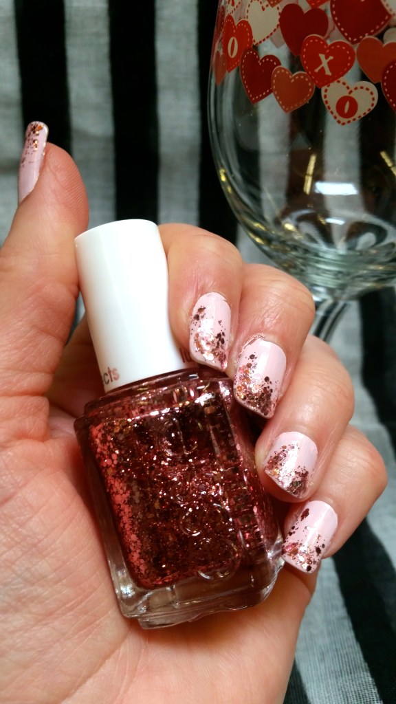 Easy Valentine's Day Mani with Essie