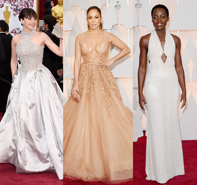 Oscar Dresses in Soft Shades