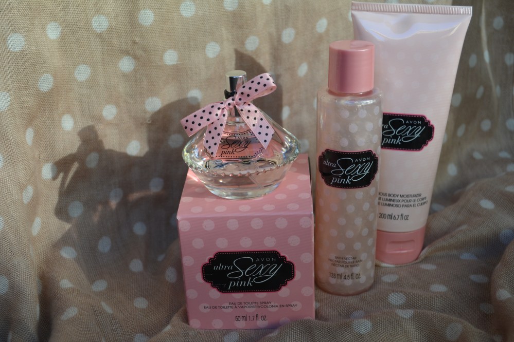 Avon Ultra Sexy Pink 3-Piece Set