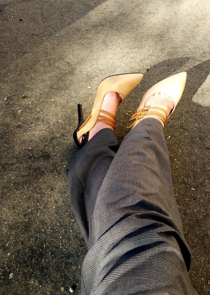 mark. Sassy Stepper Pumps