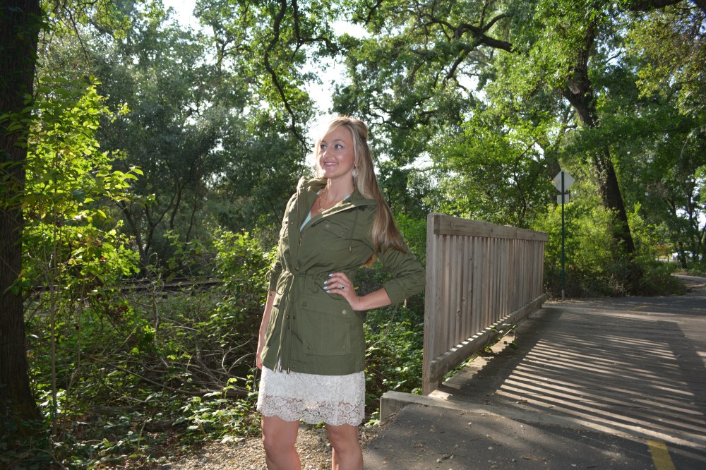 mark. Luck Of The Drawstring Anorak