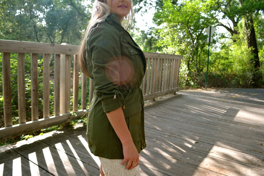 Cinched Waist and Ruched Sleeves For A More Tailored Look