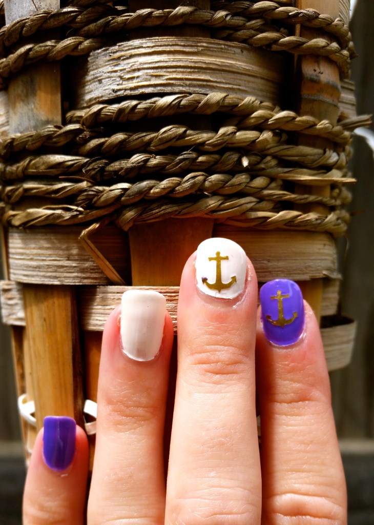 Week O'Nautical Nails with Julep