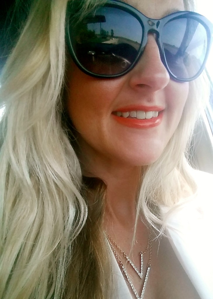 Tangerine Lips with mark. All Butter Now in Coraltini