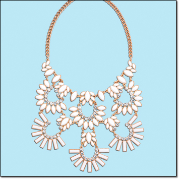 mark. So White Now Necklace