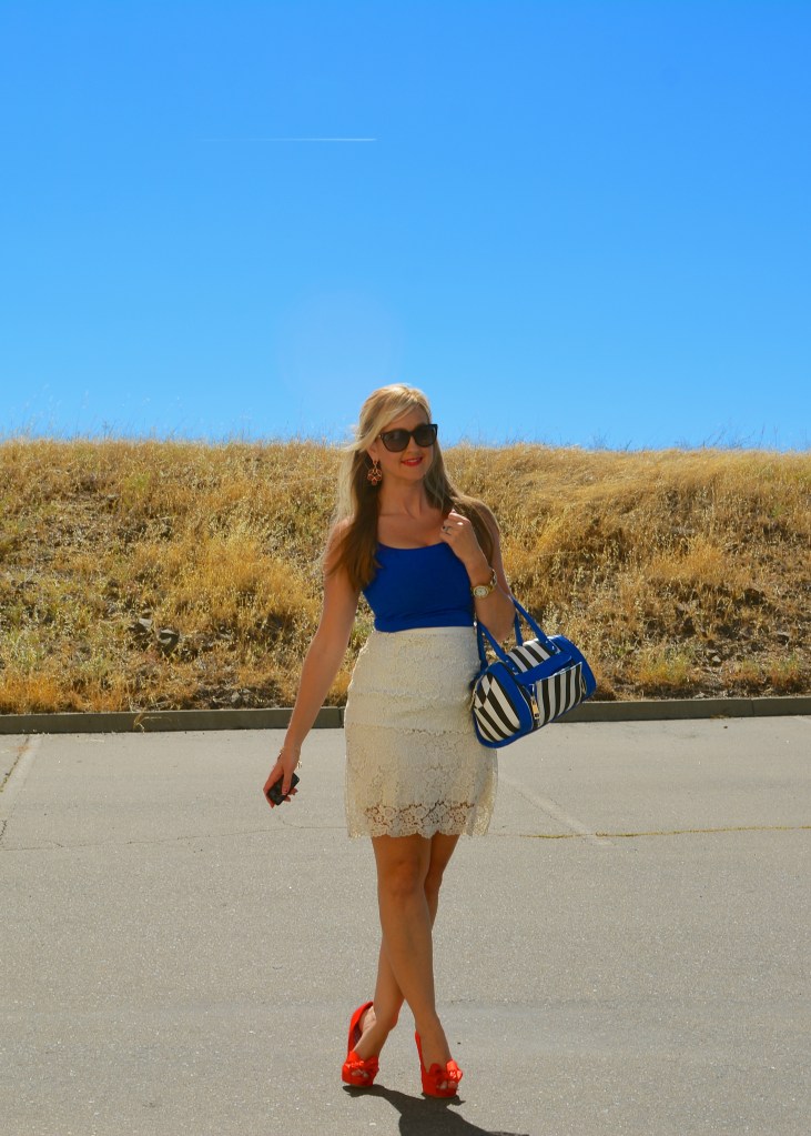 Red White and Blue for Week O'Nautical