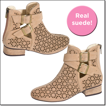 mark. Just Perfect Booties NOW $37.99