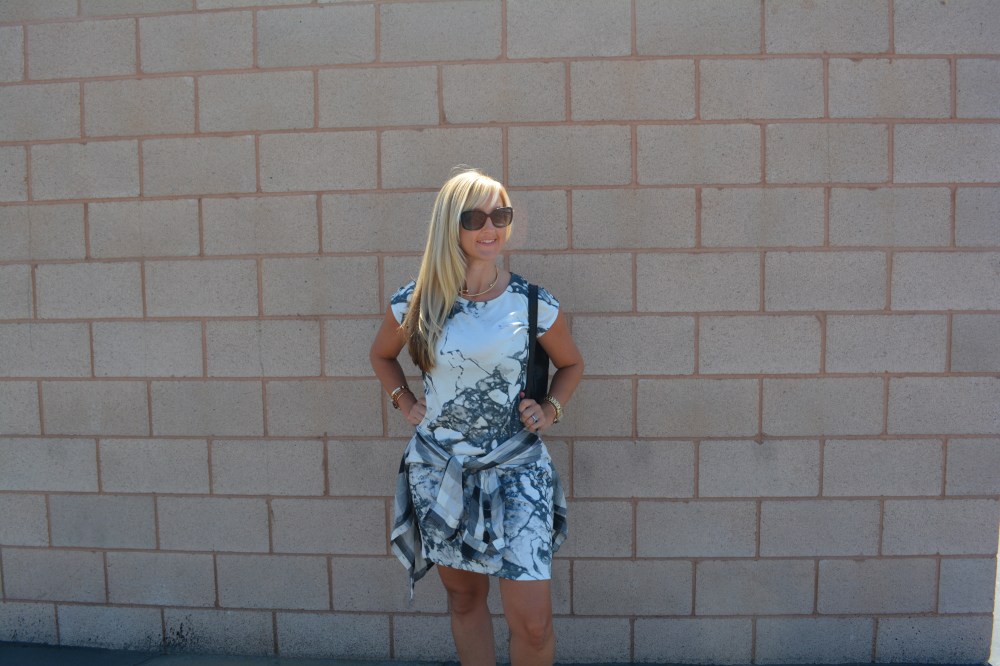 mark. Soft T Dress and Draw To A Close Bag