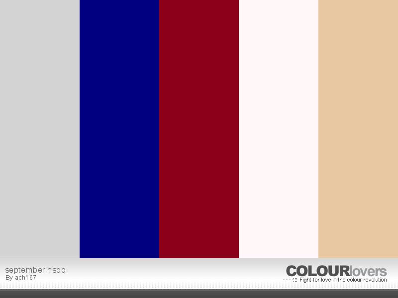 September Inspo Colors