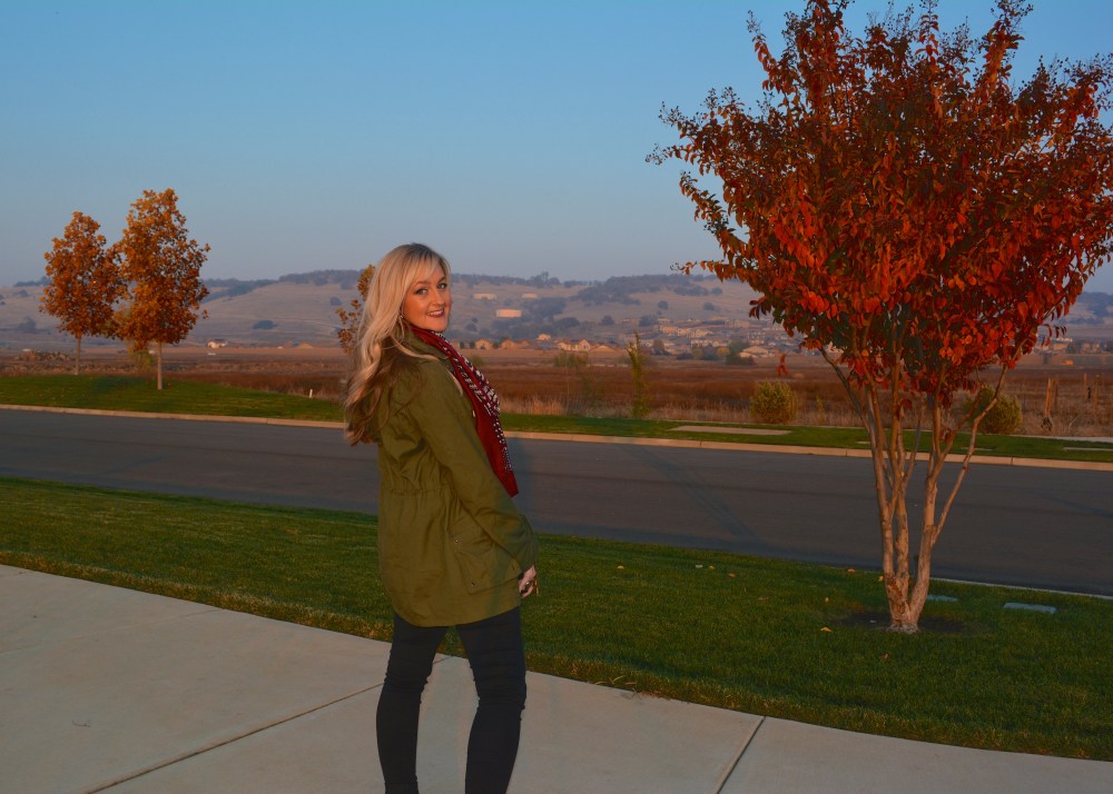 Wearing The mark. Luck Of The Draw Anorak