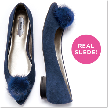 mark. Fuzzy Details Flats