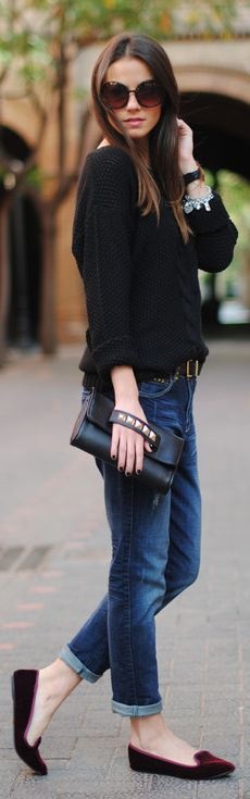  What to wear with velvet slippers