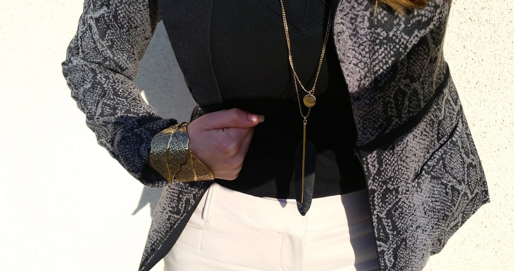 mark. Feathered Friend Necklace and Grows On You Bracelet