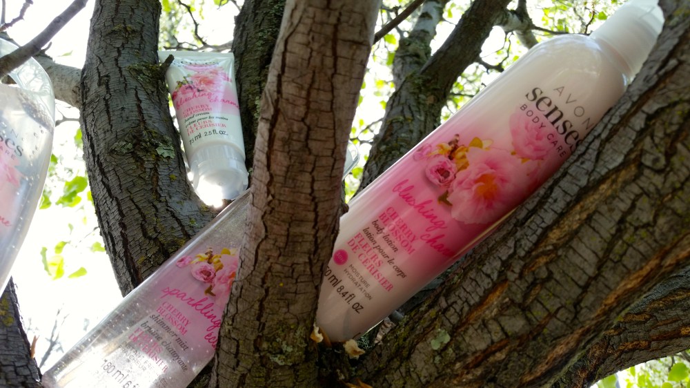 Avon Senses Body Lotion in Cherry Blossom 