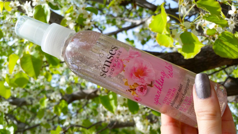 Avon Senses Sparkling Shimmer Mist in Cherry Blossom 