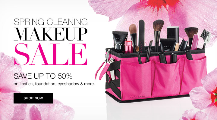 Makeup Spring Cleaning with Avon Beauty Caddy
