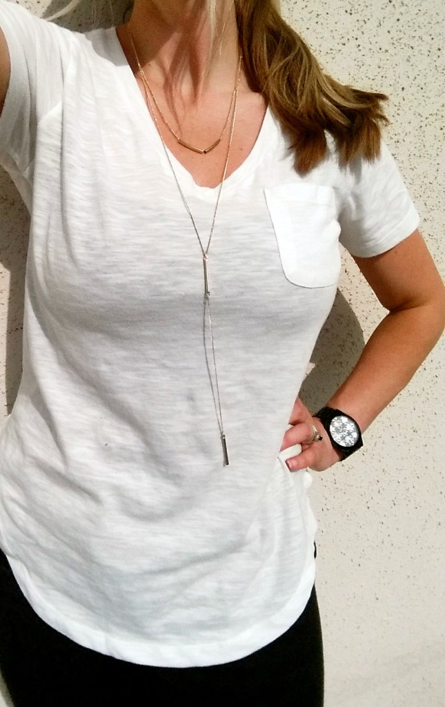 mark. Fine Lines Lariat Lining Up Perfectly