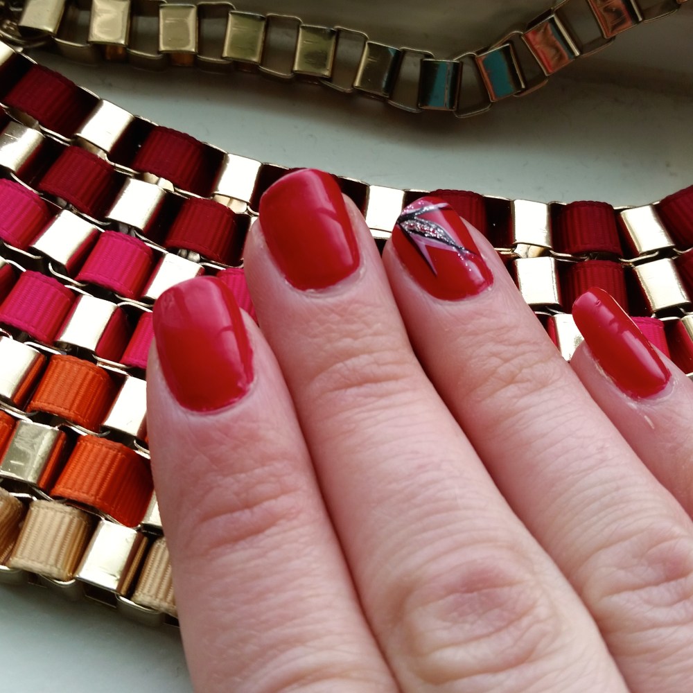 Spring Red Mani