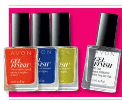 Avon NEW Gel Finish in Nautical Shades