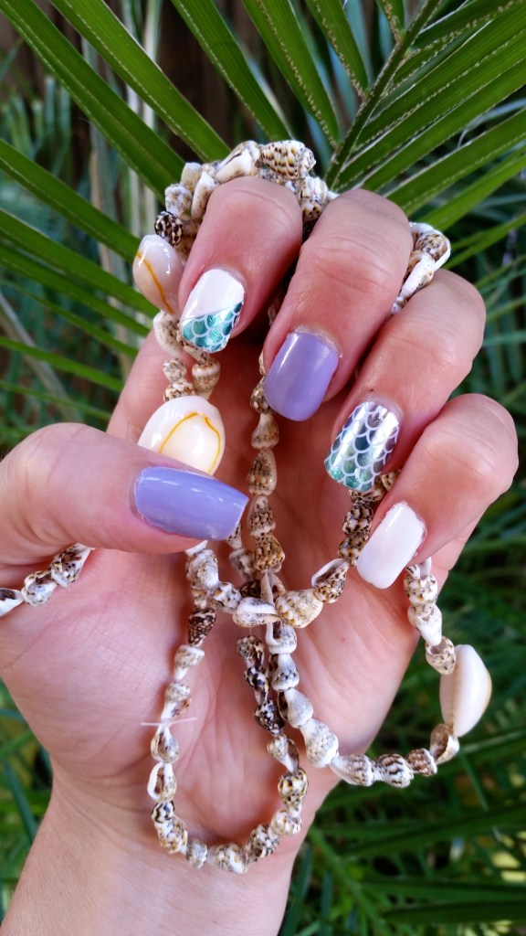 Week O'Nautical: Mermaid Mani