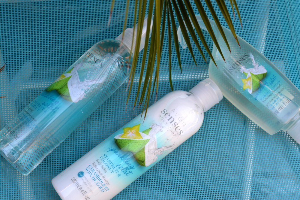 Avon Senses Body Care in Starfruit and Coconut