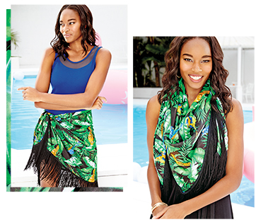 Avon Multi-Way Printed Sarong