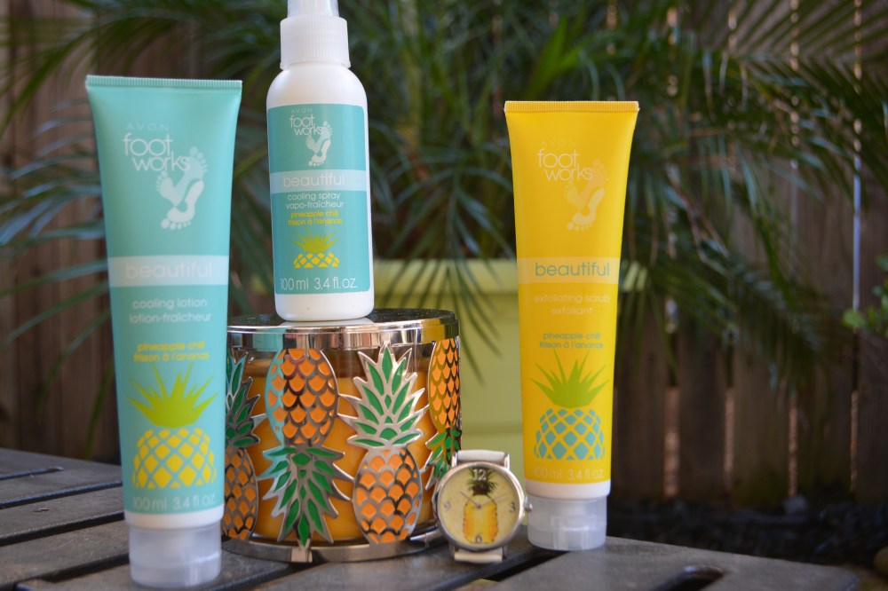 Avon Footworks Pineapple Chill 