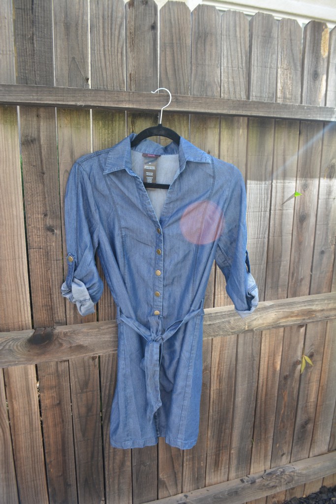 Denim Blues with mark. Make Way For Chambray Dress